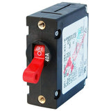 Blue Sea Systems 7225 ASeries Red Toggle Single Pole 40A Circuit Breaker