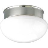 Progress Lighting P3410-09 Fitter Close-to-Ceiling, 9-1/2-Inch Diameter x 5-1/4-Inch Height, Brushed Nickel