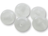Round Acrylic Plastic Beads - Made in USA (Glow in Dark, 4mm)