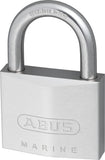 ABUS 75IB/50 KD Marine Grade Chrome Plated Brass Padlock, Stainless Steel Shackle, Keyed Different
