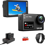 SJCAM Waterproof Camera 4K60fps Action Camera with 170 FOV HDR,Underwater Camera Snorkeling,OIS Stabilization,8X Slow-Mo Zoom,Su
