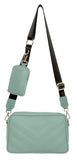 Adisa Women'S Girls Cross Body Sling Bag With Pouch (Mint Green),Mint Green,,B0CWVXZ6KK