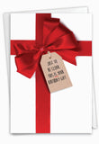 NobleWorks Hysterical Birthday Greeting Card with 5 x 7 Inch Envelope (1 Card) Your Birthday Gift C8205BDG
