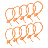 Meccanixity Reusable Zip Ties, 7 Inch Silicone Ties Bag Clips, AllPurpose Silicone Ties, Cable Ties, Bread Tie, Household Twist