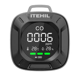 Portable Carbon Monoxide Detector, Mini 3-in-1 CO Detector for Travel & Camping, Camping Carbon Monoxide Detector for RV Car