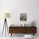 Hellebore Double Spotted Purple Variety Flower-Canvas Art-20X24