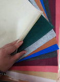 Divine Felt Fabric Pastel Multicolor (20Pcs Set, 12 * 12)