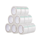 Lichamp Clear Packing Tape, 18 Rolls Heavy Duty Packaging Tape Refill for Moving Boxes, Mail Shipping Supplies, 1.88 inch x 55 Y