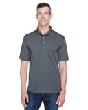 UltraClub Mens Cool & Dry StainRelease Performance Polo 3XL CHARCOAL