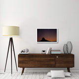 Startrails Over Shiprock In The Four Corners Region Of The Southwest, New Mexico-Paper Art-32,,X22,,