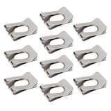 Create idea 10pcs Clevis Clip Fastener for Pin Diameter M6 Nickel 65 Manganese Speed Fasteners Clips Clamp U Nut Clips Screw(14.