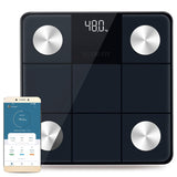 NUTRI FIT Smart Scale for Body Weight, Weight Scale with Backlight LED Display for BMI, Body Fat, Muscle Mass, 15 Body Compositi
