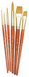 Princeton 9153 Brush Set Golden Talkon, Brush Set Golden Talkon, 0.25 Height, 3.5 Width, 9.25 Length (Pack of 6)