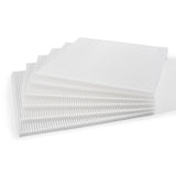 OlitAir 8 Pack Replaceable Filter Media for 14x14x1 MERV 8