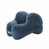 Snappsy Lightweight UShaped Travel Pillow Breathable UShaped Neck Pillow Slow Rebound Ergonomic Neck Cushion Washable Cover Fo