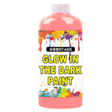 GOODTAKE Glow in Dark Paint - Vibrant Luminous Neon Paint | Blacklight UV Reactive | Water-Based & Quick Dry | Perfect for Hallo