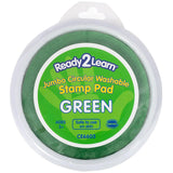 READY 2 LEARN Cave Quest Stamp Pad Large Round Green