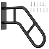 Handrails for Outdoor Steps ,22.8 Stair Railing Indoor1-3 Step, U-Shaped Safety Handrails for Kids, Elderly, Pregnant Women, Dis