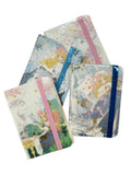 Namaha For Life Unicorn Design Pocket Notebook, Grid Pattern, Pack Of 4, Mini Notepad With Lined Pages