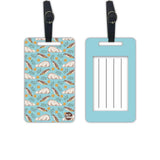Nutcase Designer Luggage Travel Baggage Tags Single Tag With Name Card Inside Artic Summer
