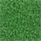 Matte Opaque Pea Green (Db754) Delica Myiuki 11/0 Seed Bead 7.2 Gram Tube Approx 1400 Beads