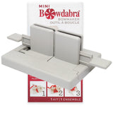 Morex Ribbon Mini Bowdabra Bow and Favor Maker, Grey