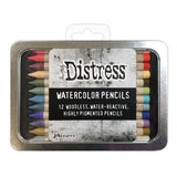 Tim Holtz Distress Watercolor Pencil 12pc Set 6 TDH83603