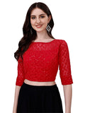 Pujia Mills Blouse for Women Blouse Readymade Stylish Design Blouses for Women Readymade Blouse for Women Stylish Fancy Blouse S