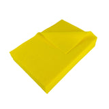 Jtnohx Color Felt, Soft Felt Sheets, 1.4mm Thick 8x12 Handicraft Felt Fabrics 20Pcs for DIY and Sewing Projects (Light Yellow)