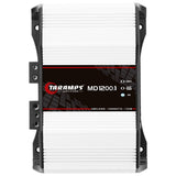 Taramps MD 1200.1 4-Ohms Car Amplifier, 1200W RMS Full Range Digital Monoblock Class D MOSFET Amp, Crossover High/Low Pass Filte