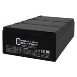 Mighty Max Battery ML3-12 - 12 Volt 3 AH SLA Battery - Pack of 3