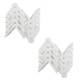 BISupply Cargo Edge Protectors White 10 Pack - Corner Protector Cargo Strap Protectors, Corner Strap Protector