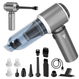 Koucen 4-in-1 Car Vacuum Portable Cordless & Dust Buster, 20000pa High Power Wet Dry Handheld Vacuum Cordless Rechargeable, Mini