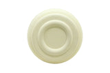 Shepherd Hardware 8616E Leg Tips 7/8-Inch Inside Diameter Rubber Chair Leg Caps, White(Pack Of 40)