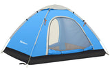 Ubon 3 Person Lightweight Instant Tent Sturdy Pop Up Indoor Tent Portable Backyard Tent for Camping Hiking - Orange