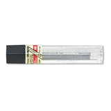Pentel C505HB Super HiPolymer Lead Refills, 0.5mm, HB, Black, 12 Leads/Tube