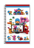 Pack Of 4 Pocoyo Theme Big Size Diaries|Pocoyo Theme Return Gift For Kids