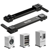 KVRG Appliance Rollers Heavy Duty,Newest Extendable Appliance Sliders,Liftable Washing Machine Base,Easily Move Washer and Dryer Machines,Refrigerators,Furniture-Black
