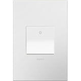 Legrand adorne 15A 1 or 3Way Paddle Switch With Matching Wall Plate (White Finish), ASPD1532W4