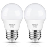 Maylaywood LED Refrigerator Light Bulb, 40 Watt Equivalent A15 Fridge Bulb Waterproof, Daylight White 5000K, 550LM E26 Base, 5W