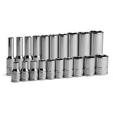 Capri Tools 1/4 in. Drive 6Point Socket Set (Shallow & Deep Set / 3/169/16 in.)