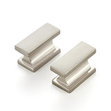 Ravinte Hardware 30 Pack Brushed Nickel Cabinet Pulls - 1.46 Inch Silver Kitchen Handles for Cabinets & Cupboards, Single Inch H