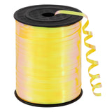 TONIFUL 500 Yards Iridescent Yellow Curling Ribbon, 1/5 Inch Balloon String Ribbon for DIY Decorations,Gift Wrapping,Ribbons and