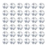 PATIKIL K9 Crystal Pendants Teardrop Beads, 12 Pack 28mm Chandelier Prisms Parts Hanging Beads DIY Lamp for Arts Crafts Decorati