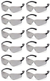 Pyramex Ztek Safety Glasses Silver Mirror Lens S2570S (12 Pair Pack)