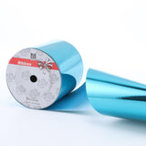 4inch x 50yards Shiny Light Blue Waterproof Ribbon,Curling Ribbon for Gifts Package Wrapping,Crafting.