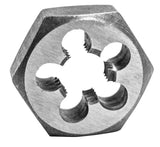 Century Drill & Tool, 95620, 14X1.25, Hex Die, Precision Cut External Threads, High Carbon Alloy Steel
