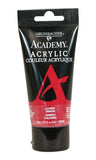 GRUMBACHER Academy Acrylic Paint, 75ml/2.5 Ounce Plastic Tube, Alizarin Crimson (C001P)