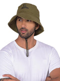 Greenlands Convex Outdoor Sun Hat Olive, Wide Brim Full Sun Protection Hat For Men & Women, Trekking, Camping, Beach & Travel