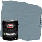 Glidden Interior Paint + Primer: Blue/Chalky Blue, One Coat, Semi-Gloss, 1-Gallon